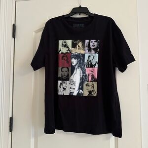 Taylor Swift Eras Tour Tee Black